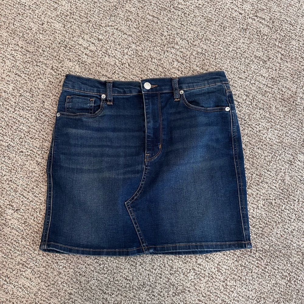 FREE PEOPLE | We The Free Jean Skirt